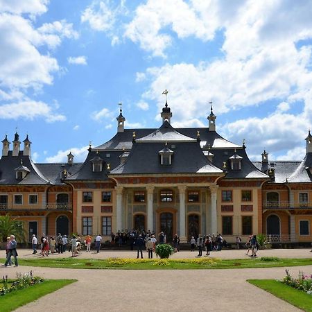 Ferienwohnung Am Dresdner Elbhang Dresde Exterior foto